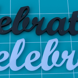 "Celebrate" acrylic perspective - 129mm