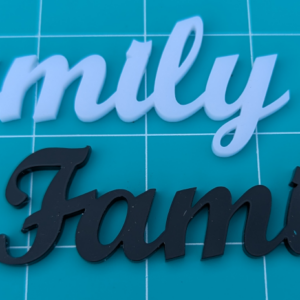 "Family" acrylic perspective - 103mm