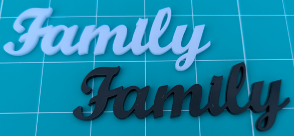 "Family" acrylic perspective - 103mm
