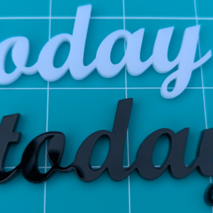 "Today" acrylic perspective - 83mm